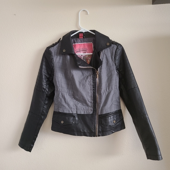Collection B by Bernardo Faux Leather Jacket - Picture 4 of 7